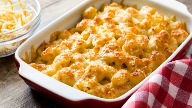 Cheese and pasta bake