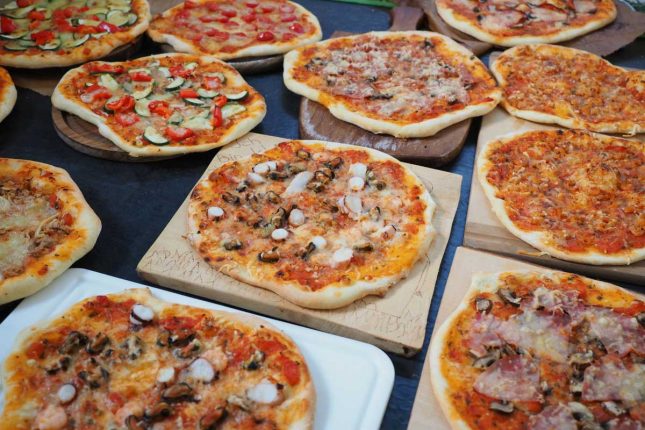 Summer holiday food-pizza