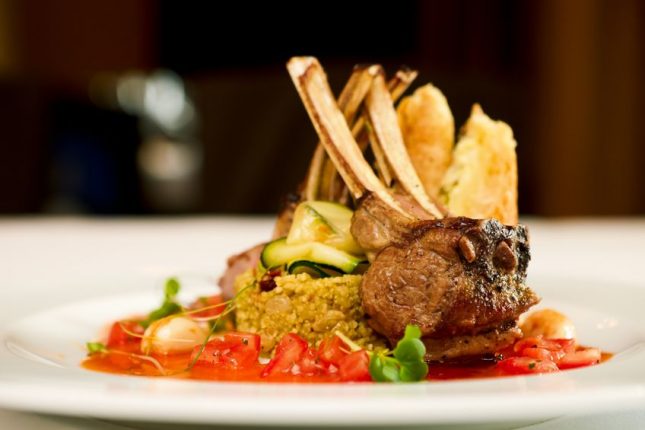 Lamb Cutlets with Couscous