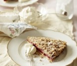 Maple rhubarb crumble pie recipe