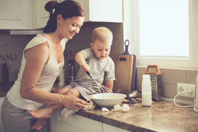 cooking with kids