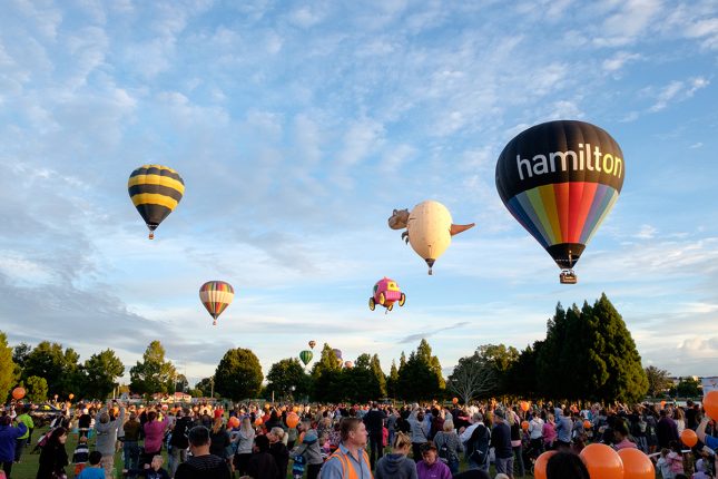 balloons over Waikato