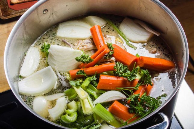 Beef bone broth recipe