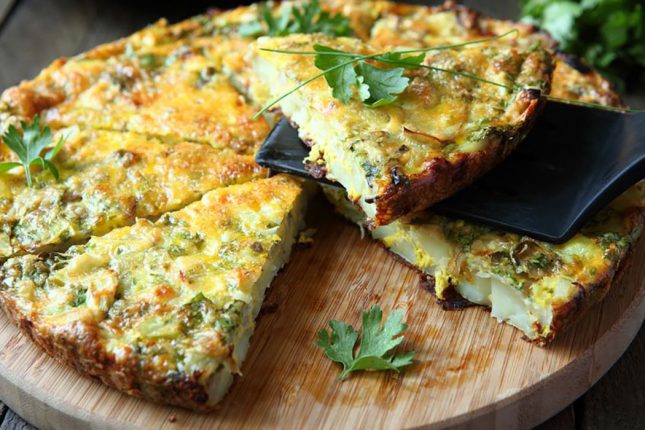 Kumara-Frittata