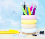 wooden bracelet pen holder