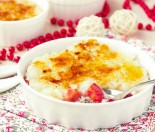 Rice pudding brulee recipe