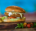 Tandoori Chicken Burgers with Creamy Chutney