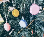 Christmas macaroons